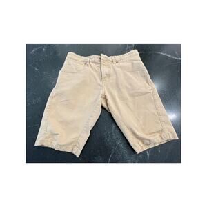 Jack & Jones loose fit tan 100% Cotton button fly shorts 34
